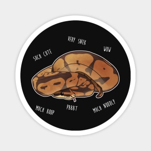 Ball Python Wow Snek Magnet